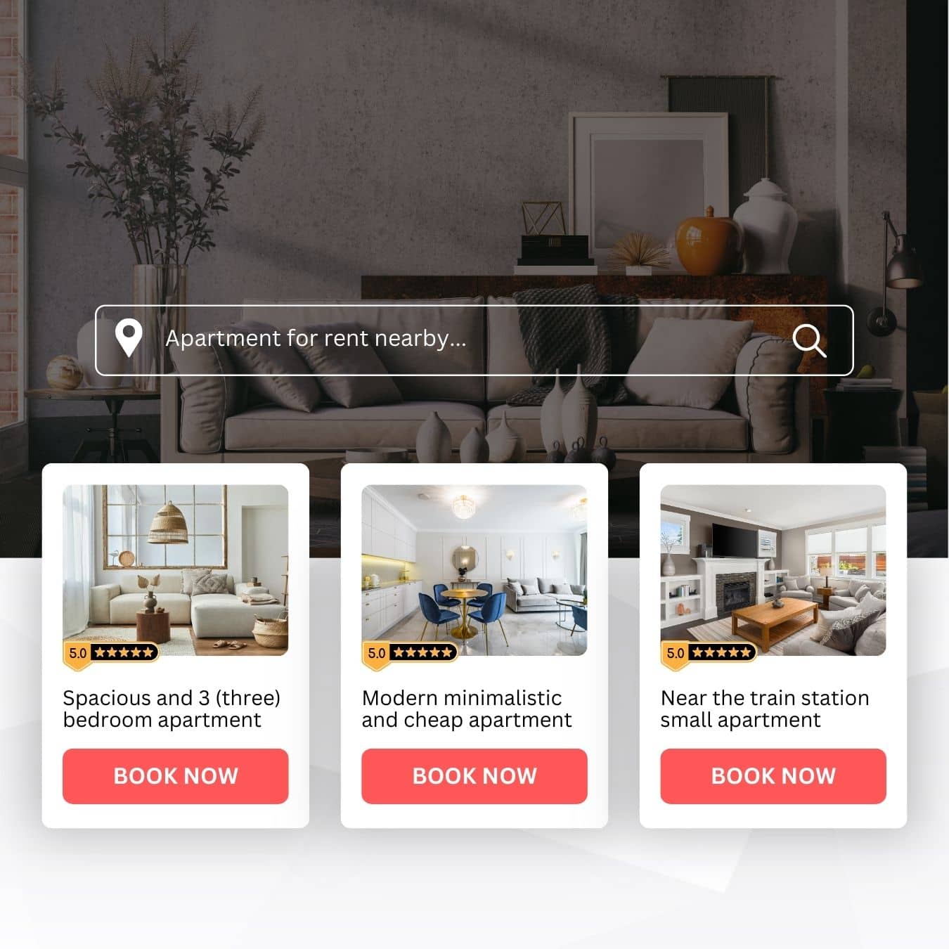 Property listing website